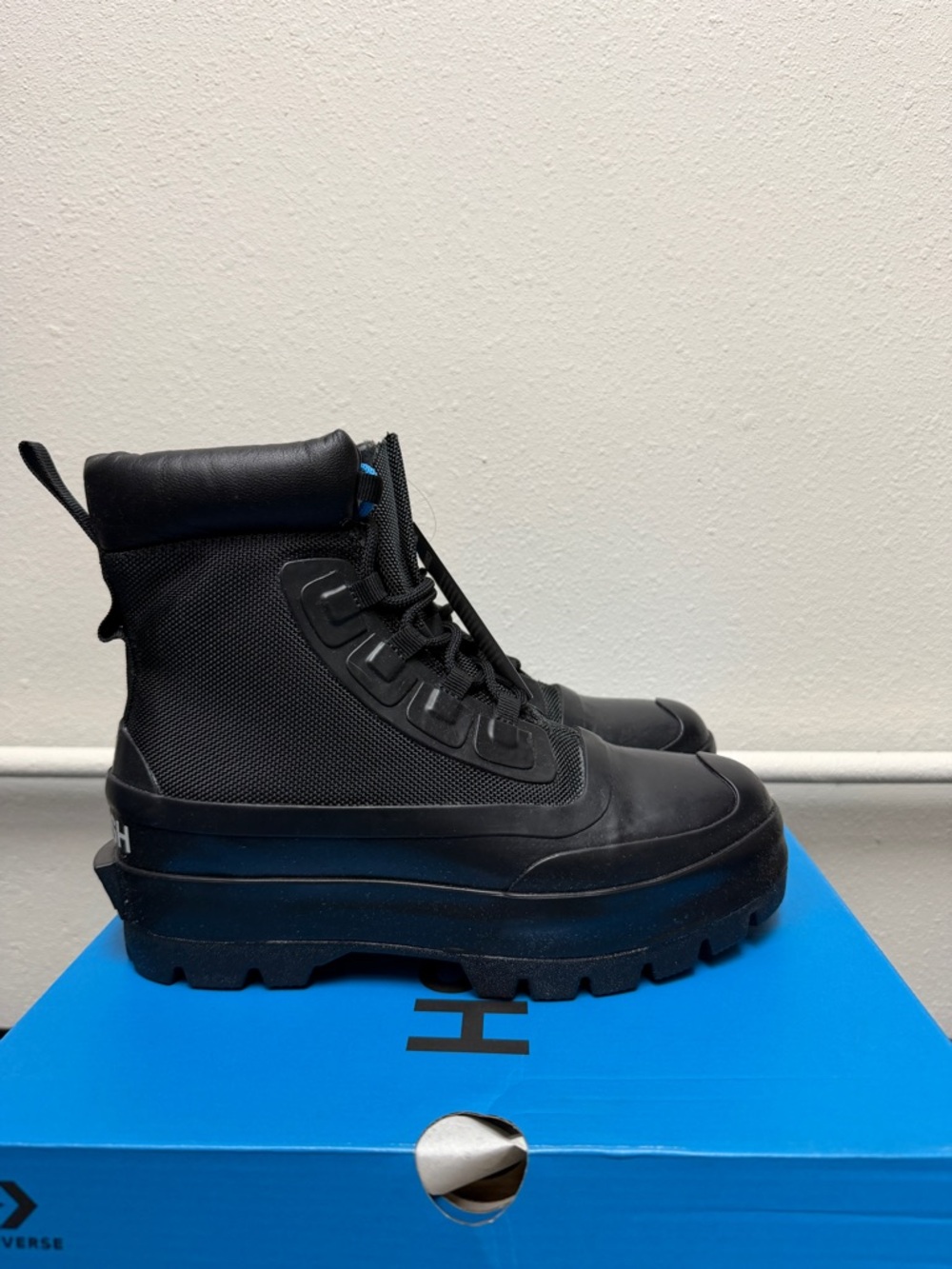 Converse x Ambush CTAS Duck Boot Black Canvas Shoes High Top